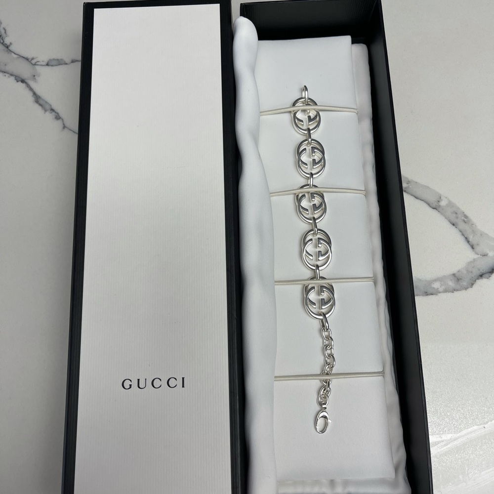 COPY - Gucci Silver Bracelet - Picture 6 of 7
